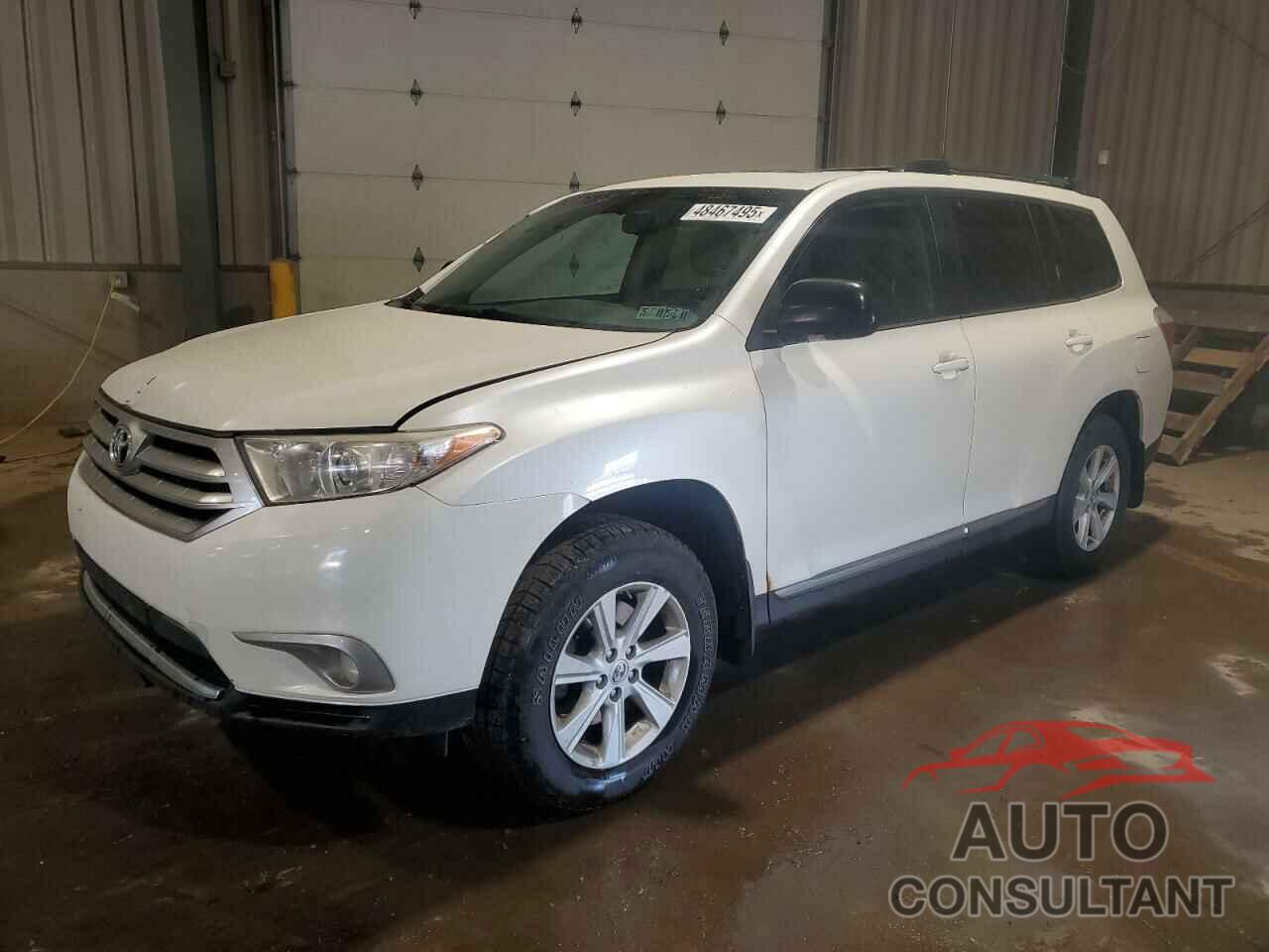 TOYOTA HIGHLANDER 2013 - 5TDBK3EHXDS274859