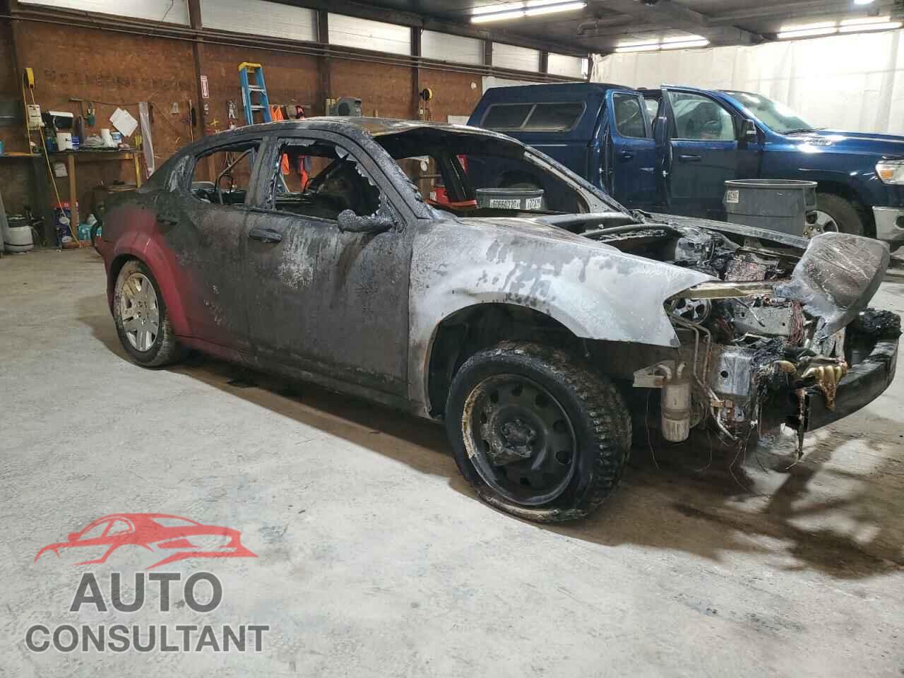 DODGE AVENGER 2012 - 1C3CDZABXCN220053