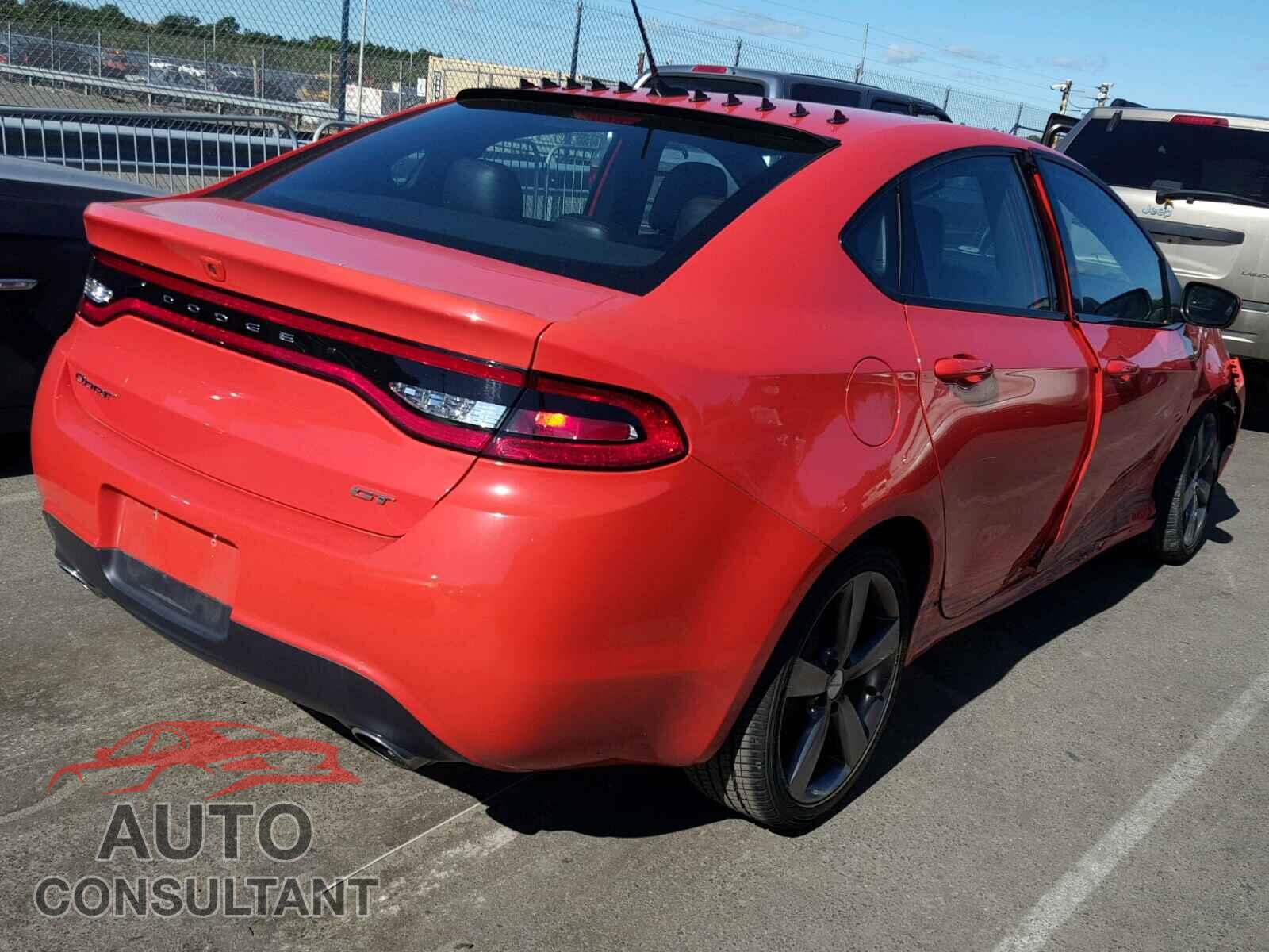 DODGE DART 2015 - 1C3CDFEBXFD225353