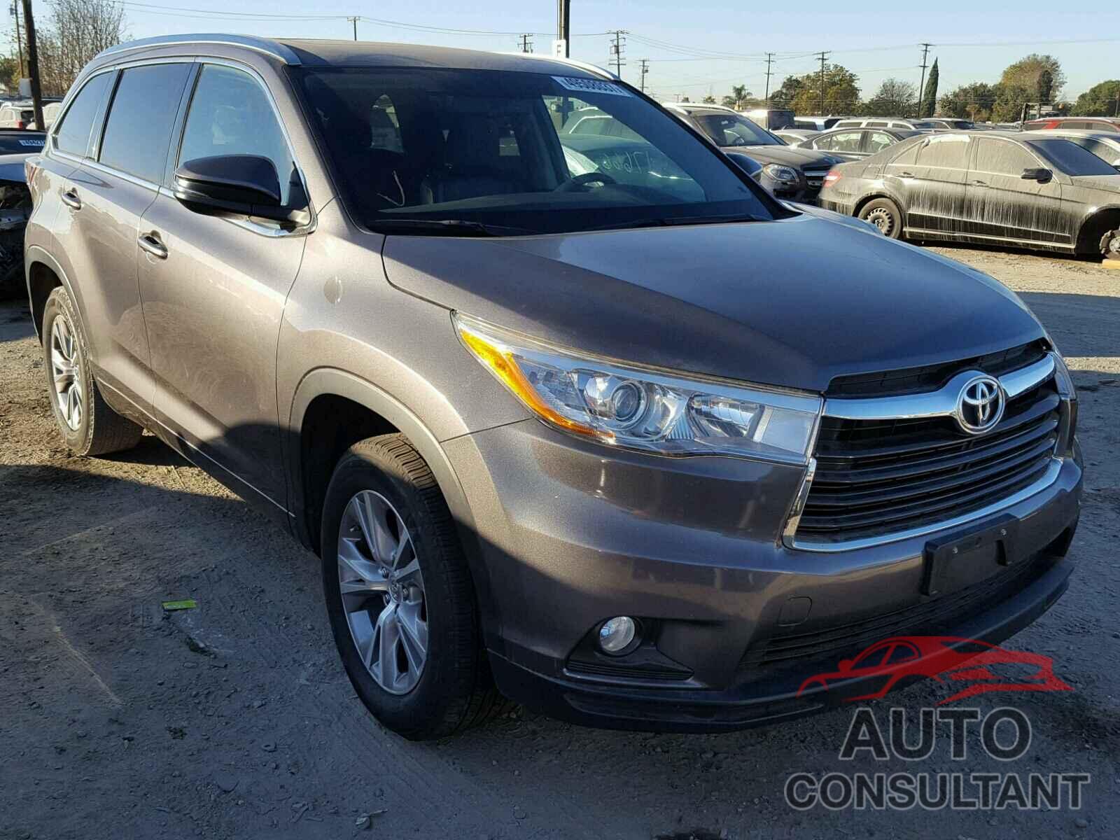 TOYOTA HIGHLANDER 2015 - 5TDKKRFH2FS115936