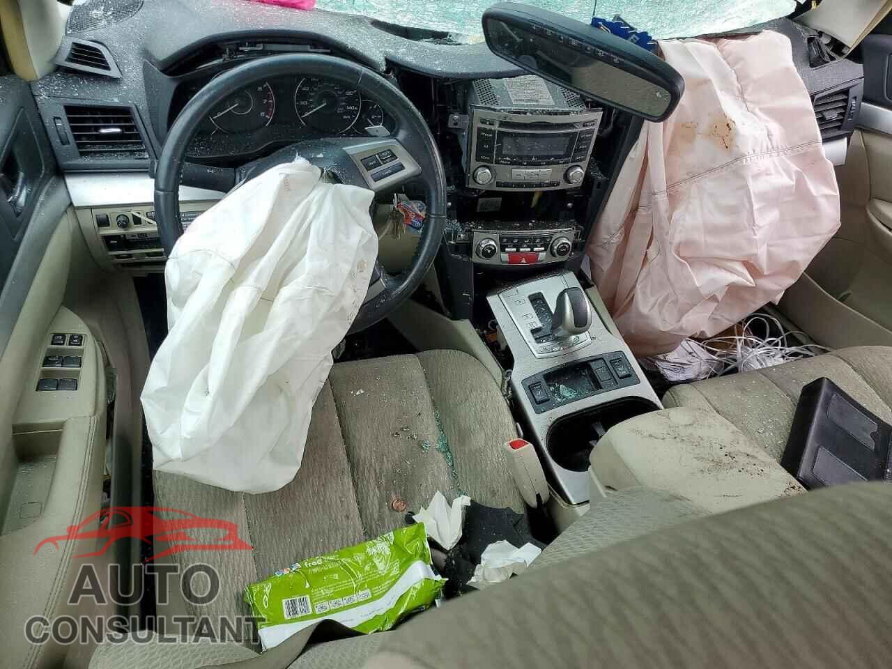 SUBARU LEGACY 2012 - 4S3BMCC62C3037438