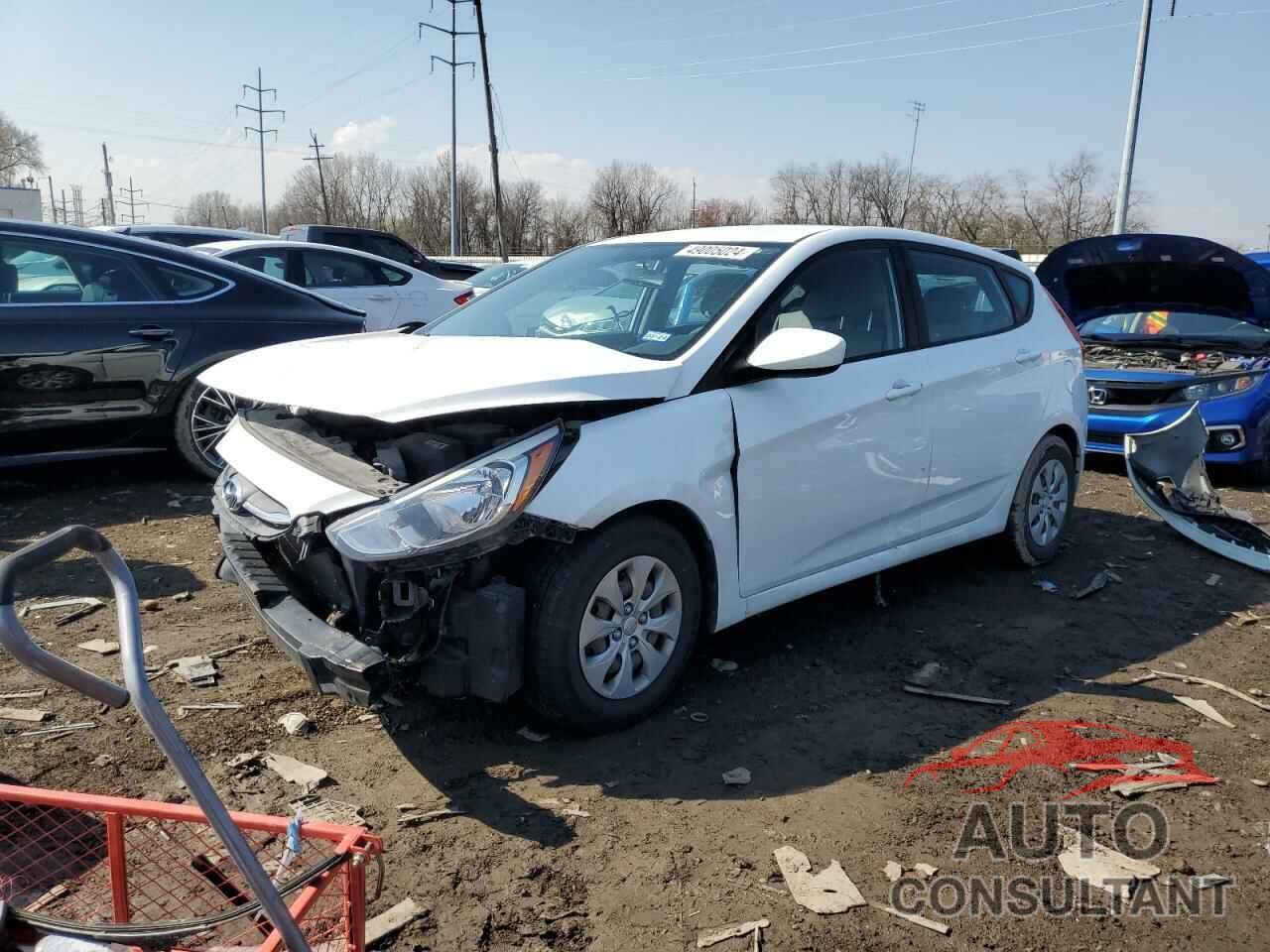 HYUNDAI ACCENT 2017 - KMHCT5AE6HU326347