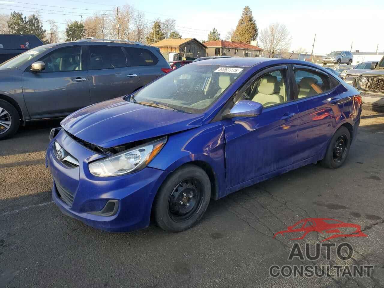 HYUNDAI ACCENT 2014 - KMHCT4AE6EU717584