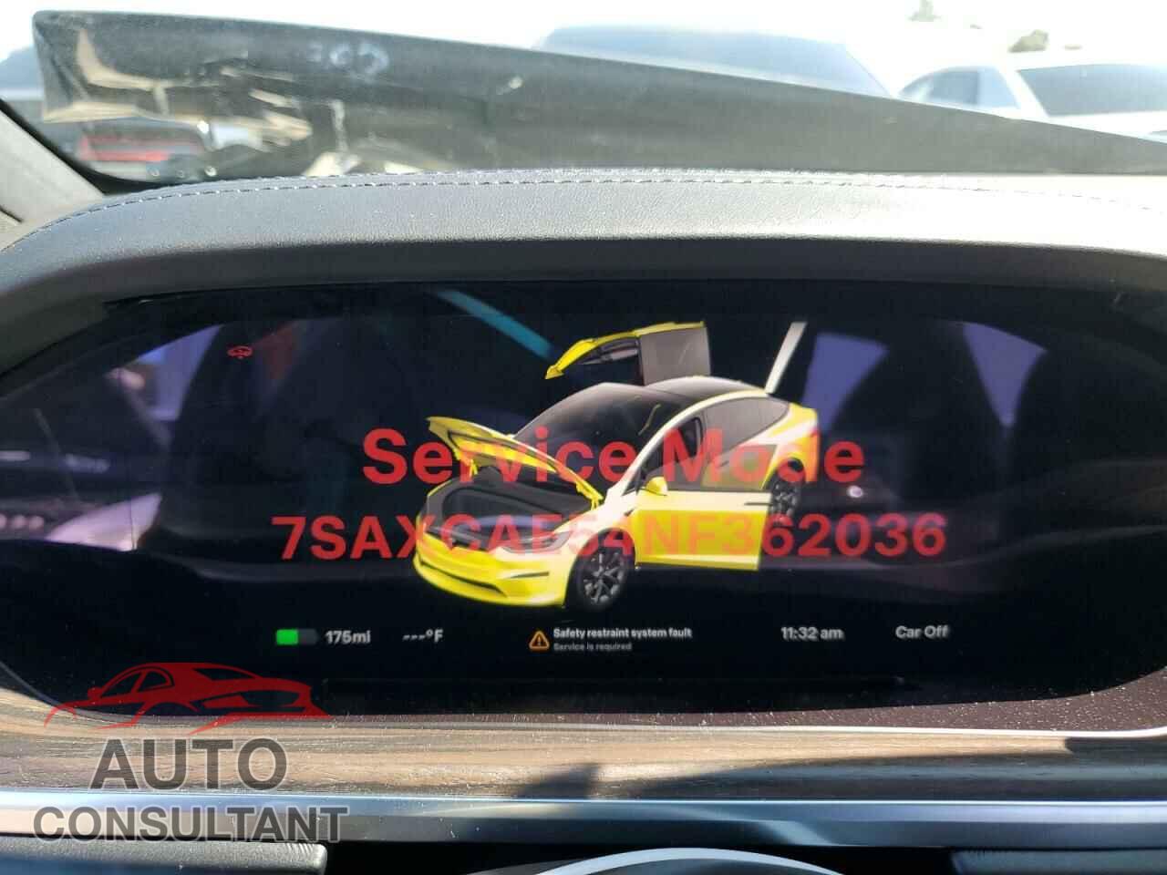 TESLA MODEL X 2022 - 7SAXCAE54NF362036