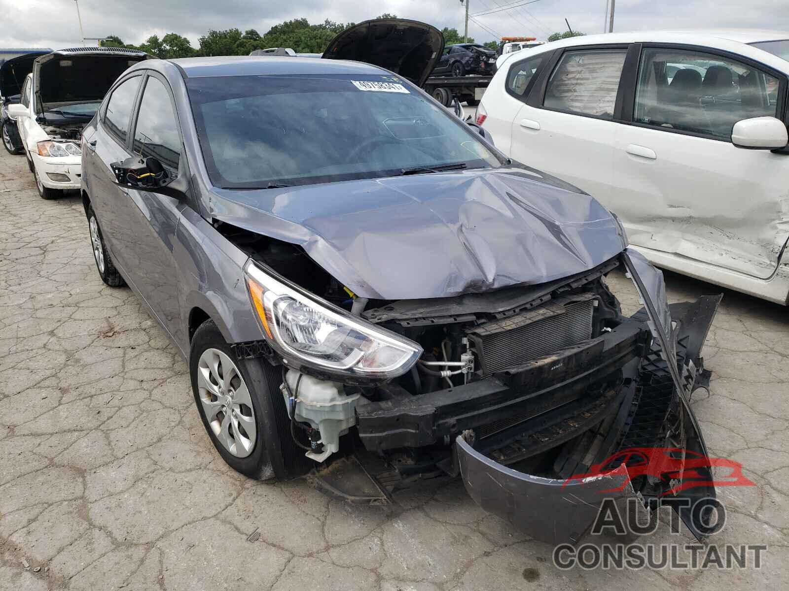 HYUNDAI ACCENT 2016 - KMHCT4AE9GU970546