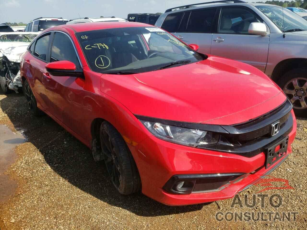 HONDA CIVIC 2020 - 2HGFC2F86LH548645