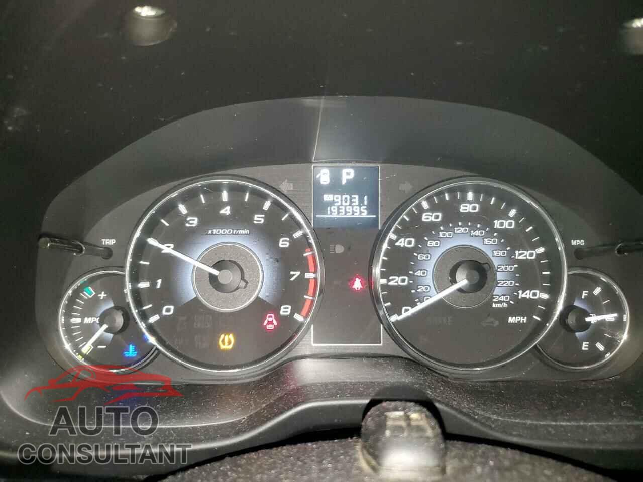 SUBARU OUTBACK 2010 - 4S4BRBBC9A3376094