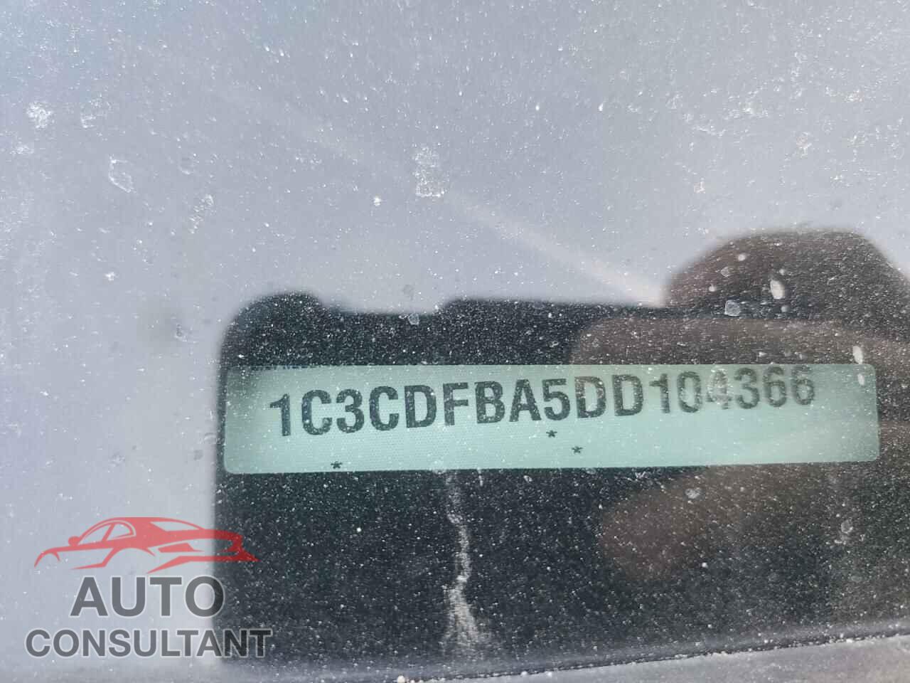 DODGE DART 2013 - 1C3CDFBA5DD104366