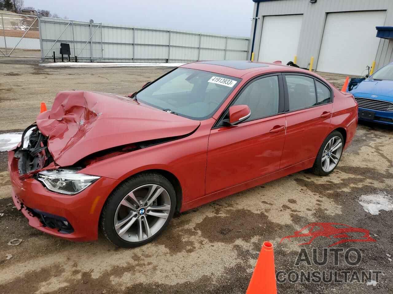 BMW 3 SERIES 2016 - WBA8E3G53GNT79495