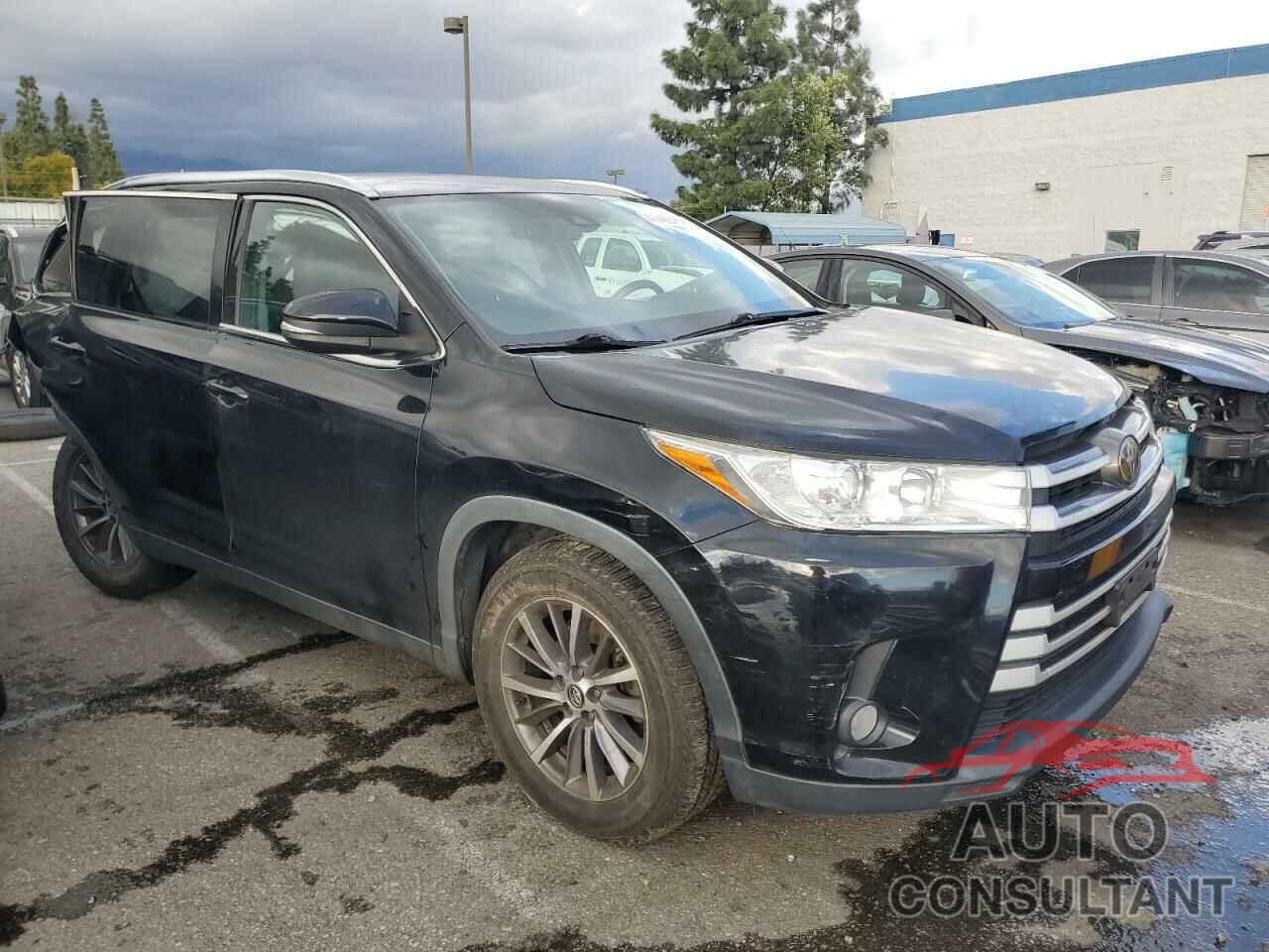 TOYOTA HIGHLANDER 2019 - 5TDKZRFH4KS312533