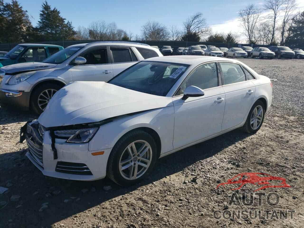 AUDI A4 2017 - WAUANAF48HN023396