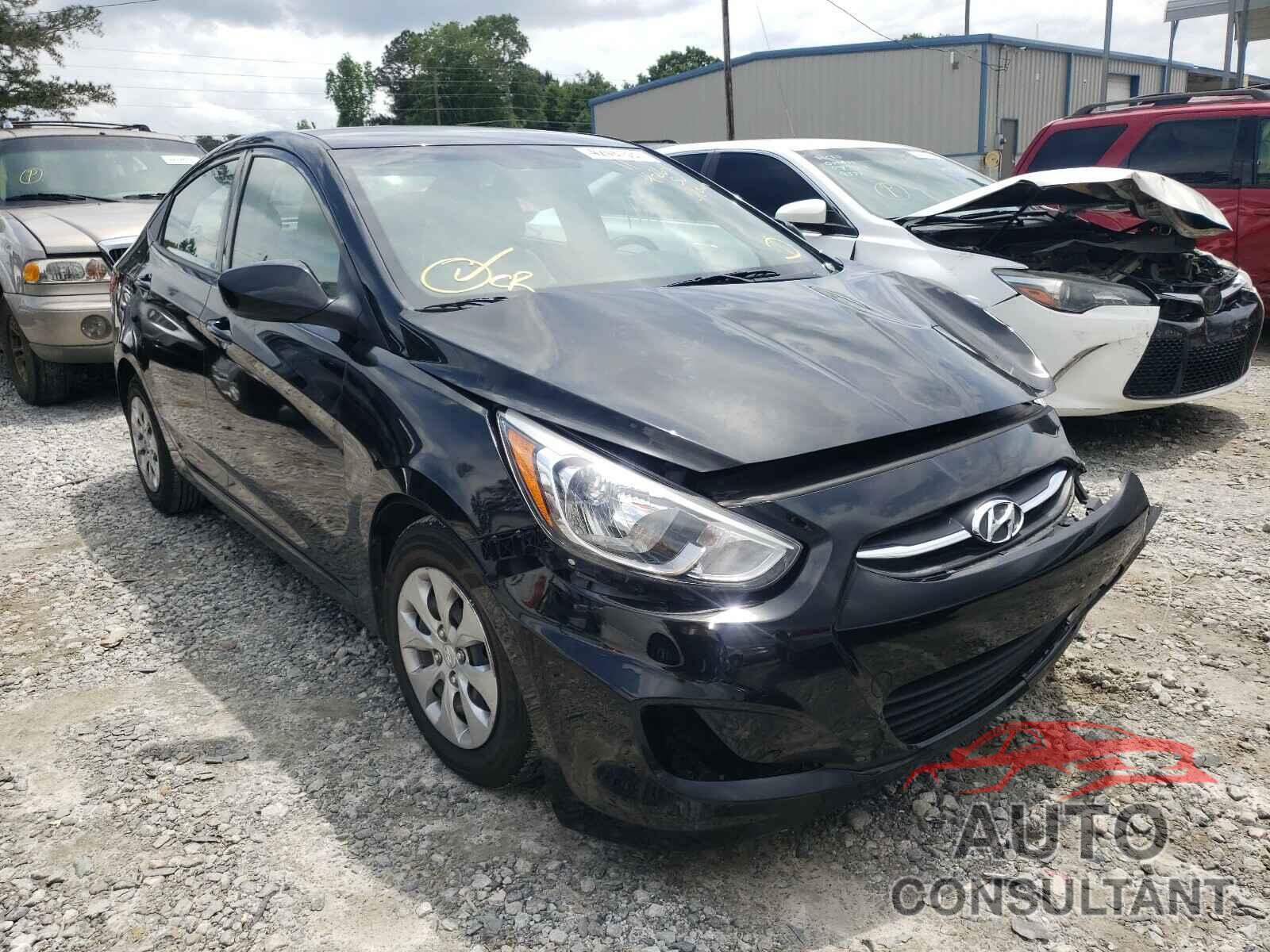 HYUNDAI ACCENT 2017 - KMHCT4AE9HU341144