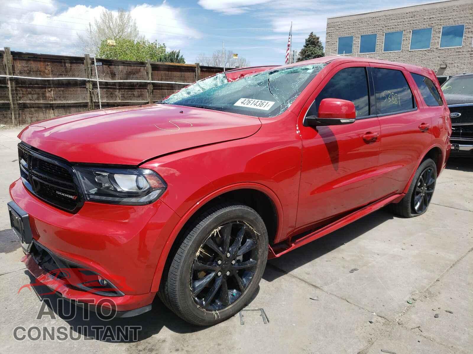 DODGE DURANGO 2017 - 1C4RDJDGXHC820590