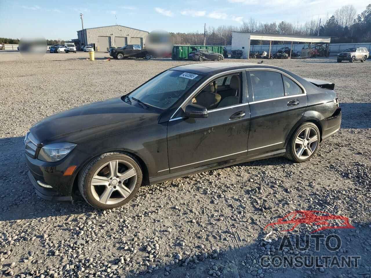 MERCEDES-BENZ C-CLASS 2011 - WDDGF5EB0BR158492