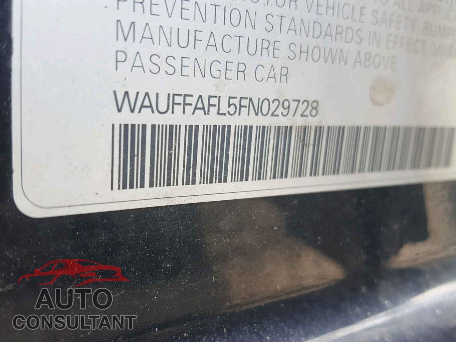 AUDI A4 2015 - WAUFFAFL5FN029728
