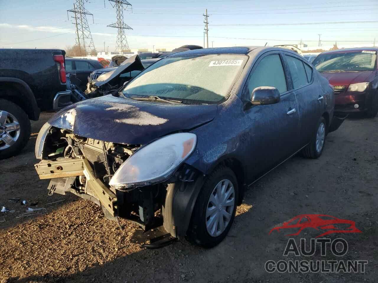 NISSAN VERSA 2012 - 3N1CN7AP7CL925159