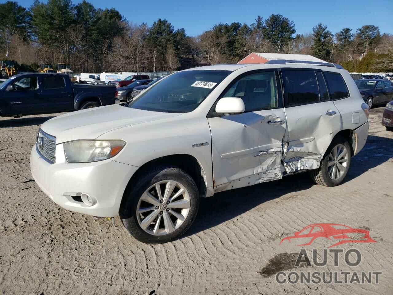 TOYOTA HIGHLANDER 2009 - JTEEW44A992031310