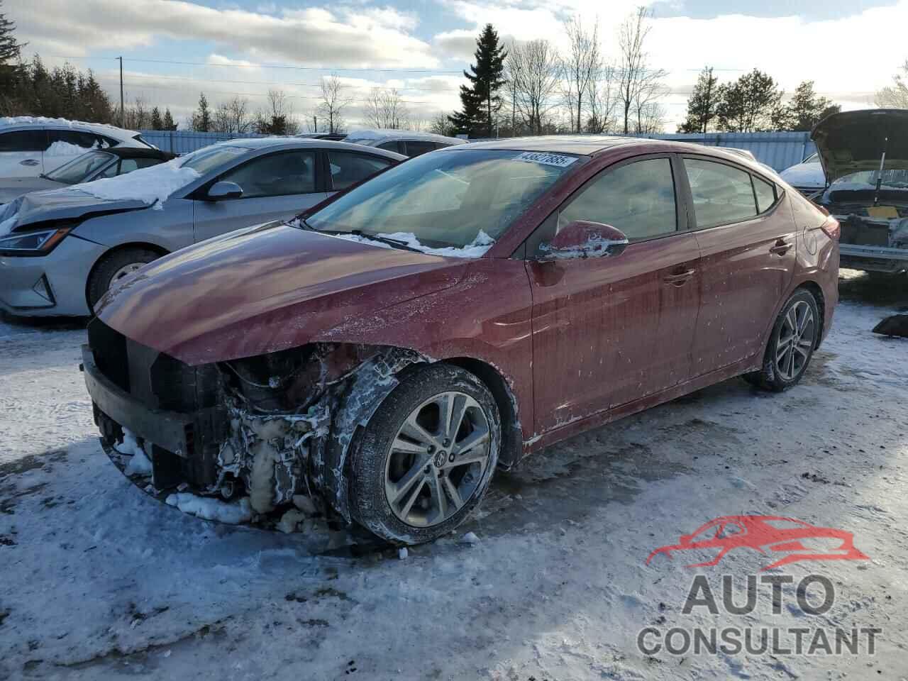 HYUNDAI ELANTRA 2018 - KMHD84LF0JU605384