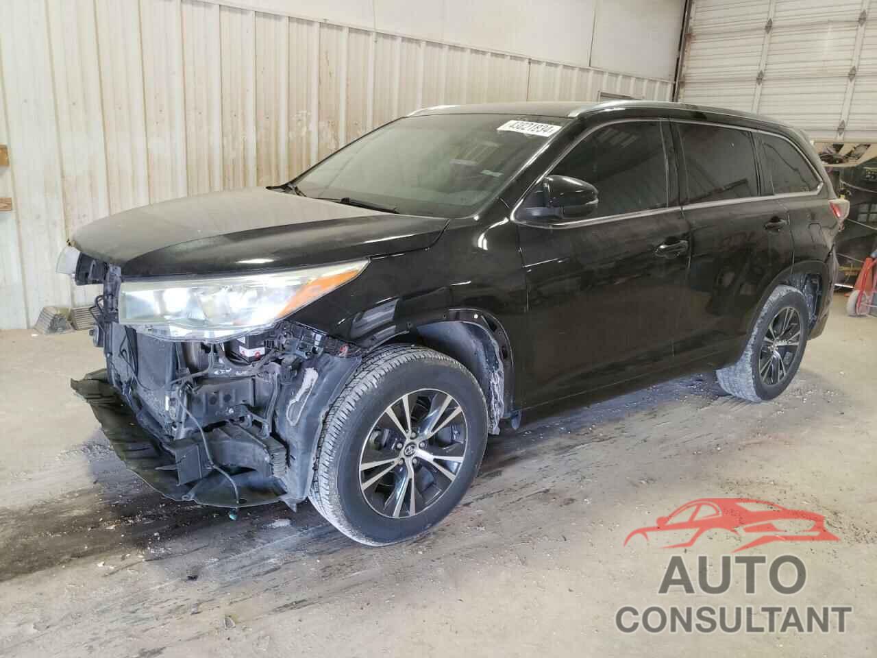 TOYOTA HIGHLANDER 2016 - 5TDKKRFH4GS500920