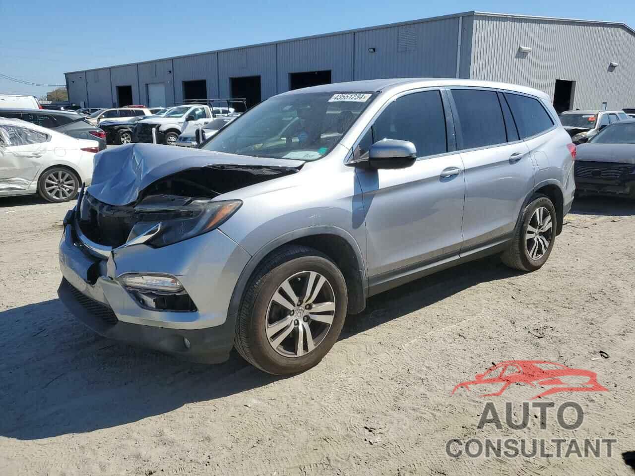 HONDA PILOT 2017 - 5FNYF5H55HB023317