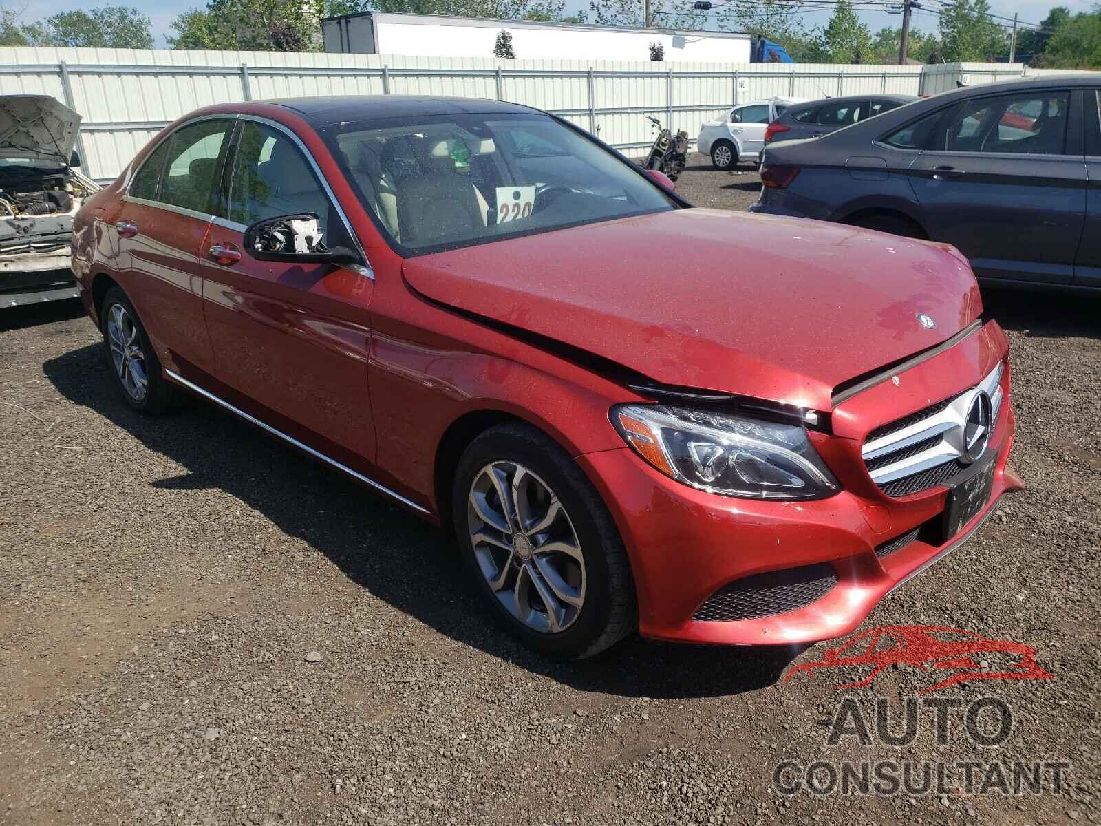 MERCEDES-BENZ C-CLASS 2016 - 55SWF4KB7GU106065