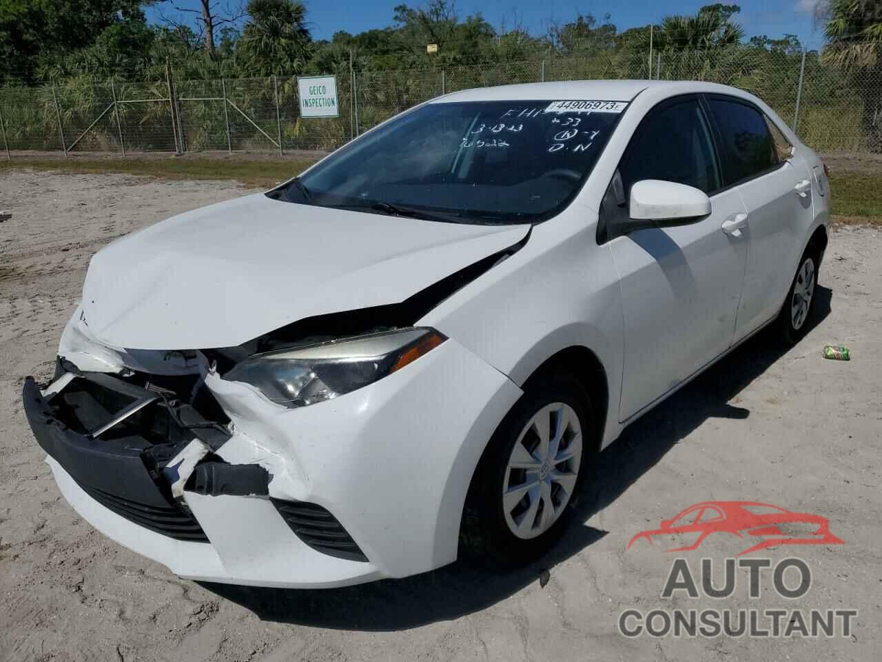 TOYOTA COROLLA 2016 - 5YFBURHE7GP452836