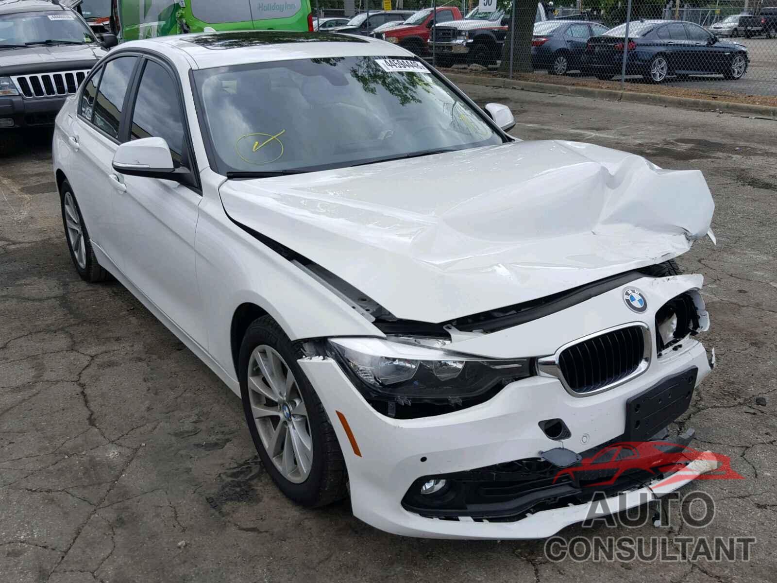 BMW 3 SERIES 2016 - WBA8A3C57GK690799