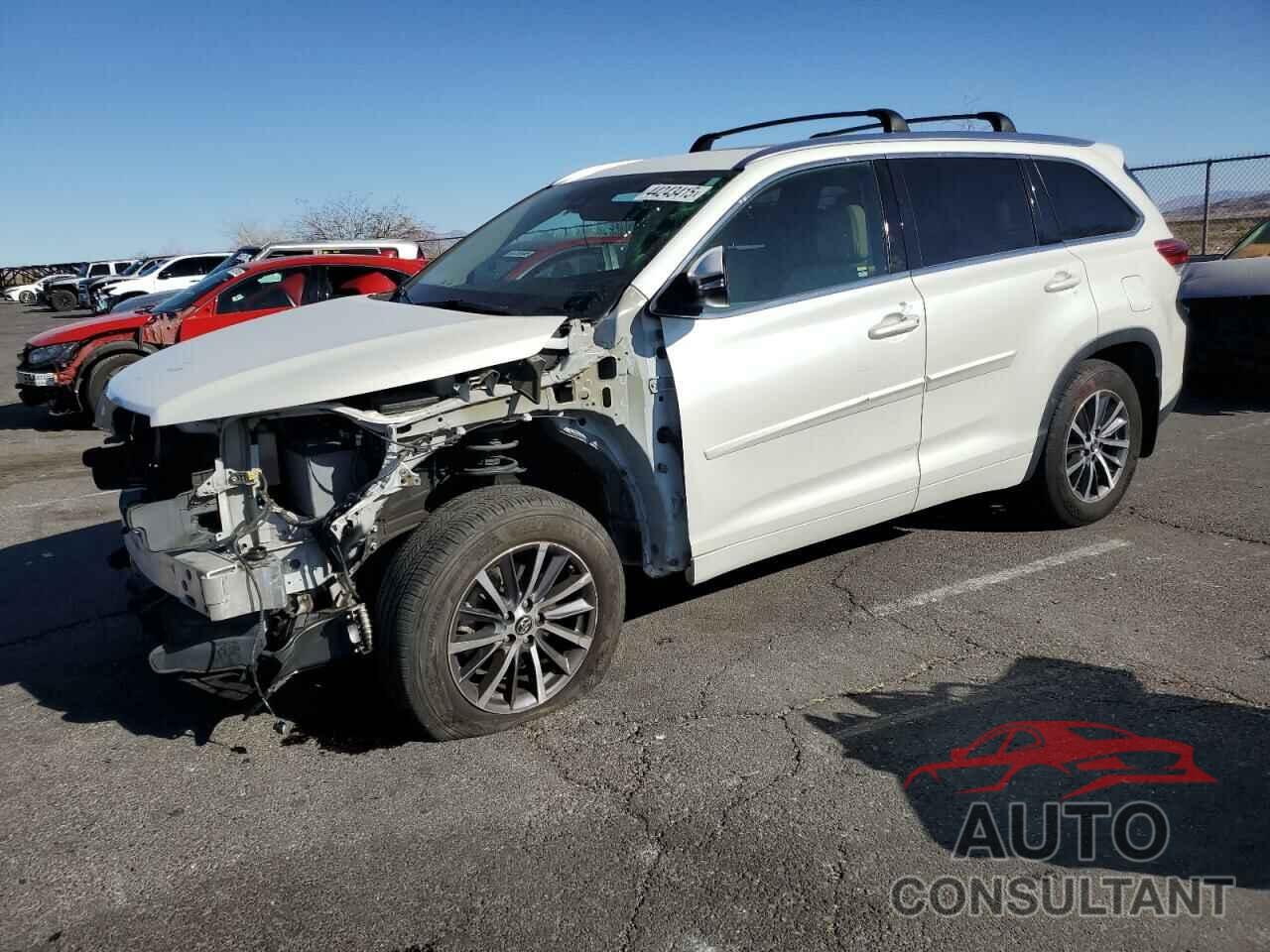 TOYOTA HIGHLANDER 2017 - 5TDJZRFH2HS371973