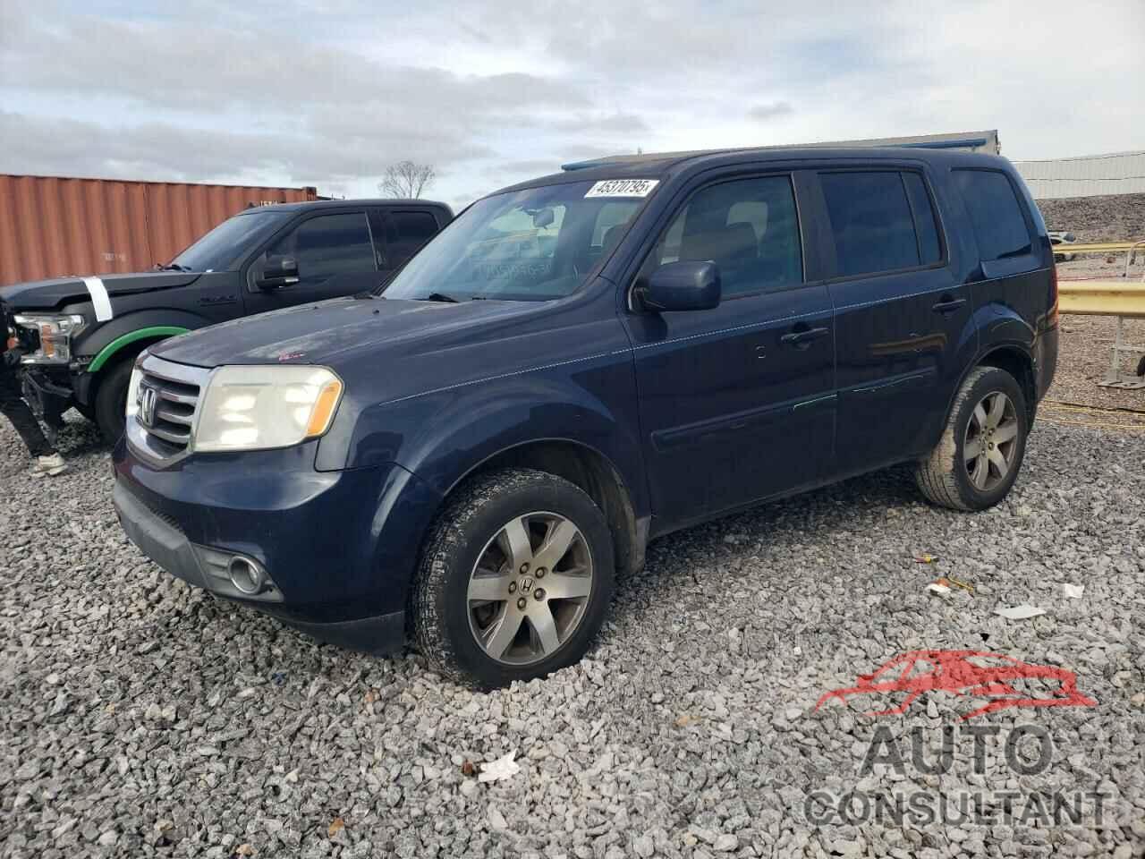 HONDA PILOT 2012 - 5FNYF3H40CB025416