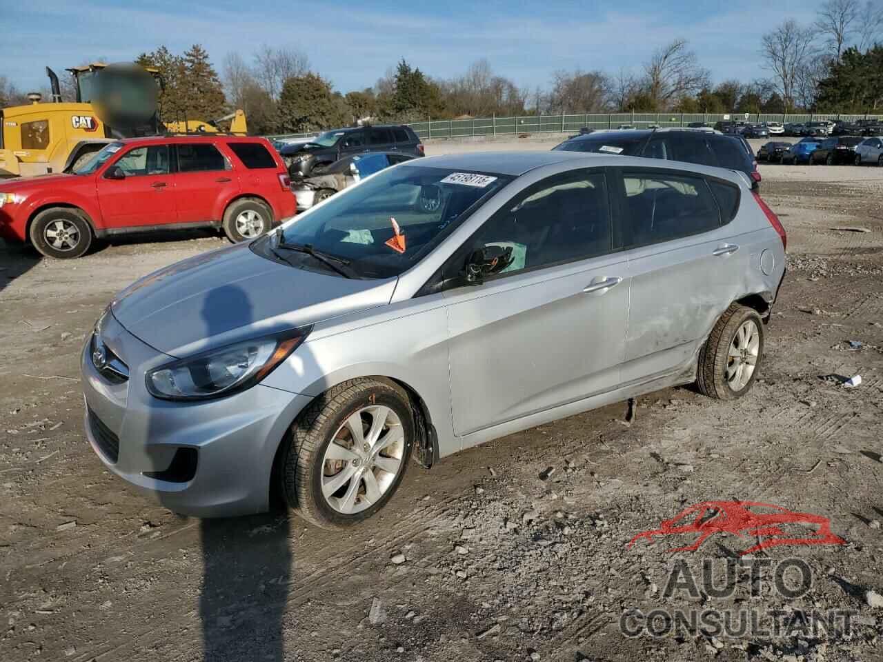 HYUNDAI ACCENT 2012 - KMHCU5AEXCU046369