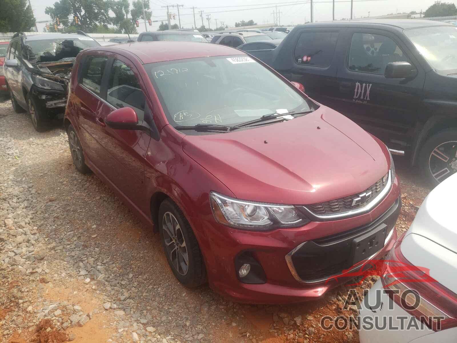 CHEVROLET SONIC 2018 - 1G1JD6SH0J4121712