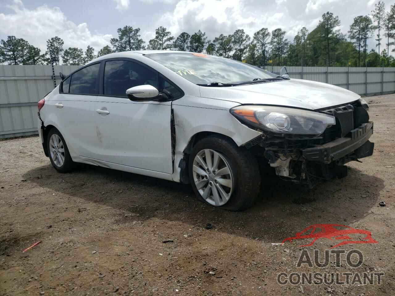 KIA FORTE 2016 - KNAFX4A60G5480647