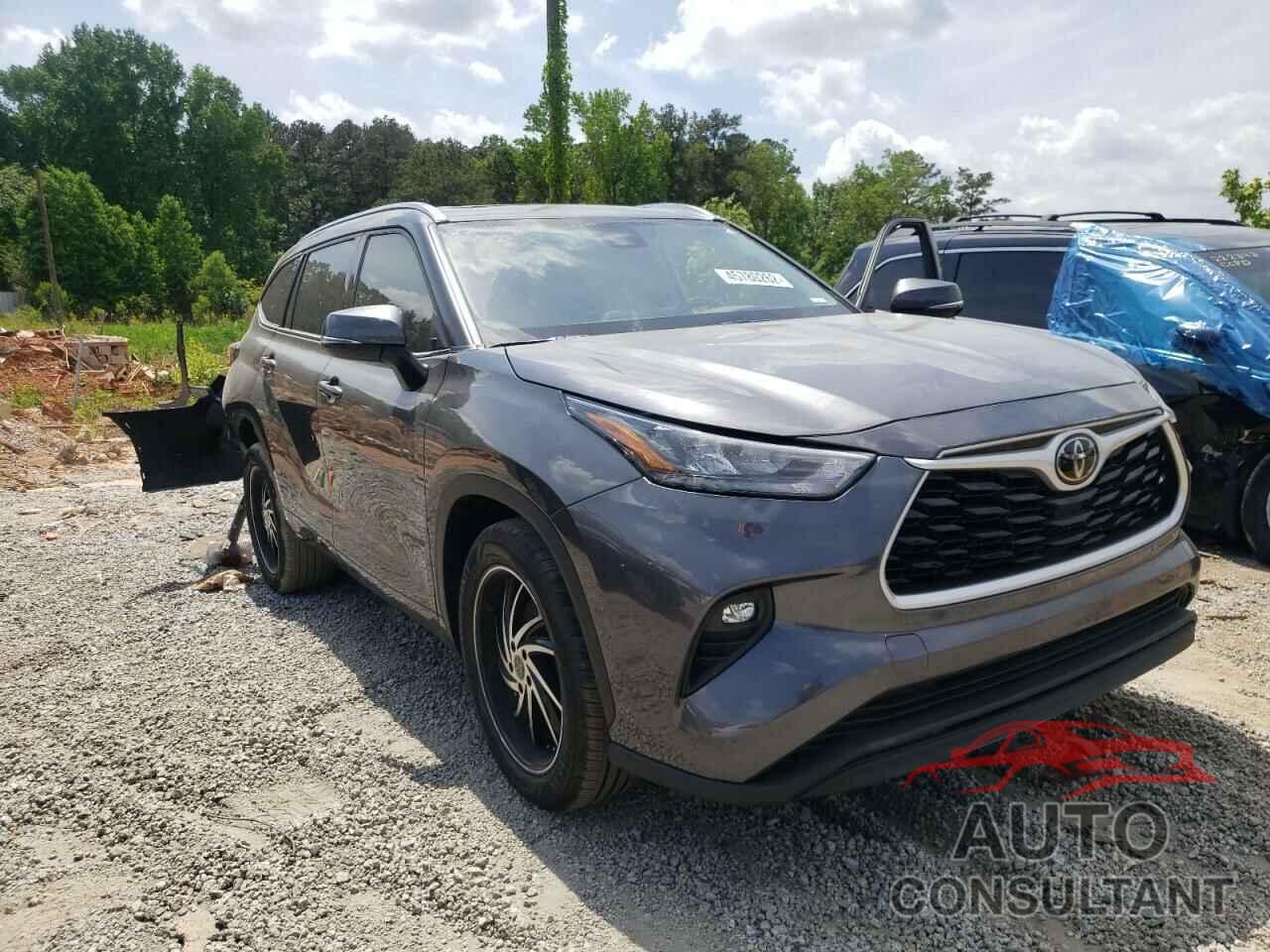 TOYOTA HIGHLANDER 2020 - 5TDGZRAH4LS030892