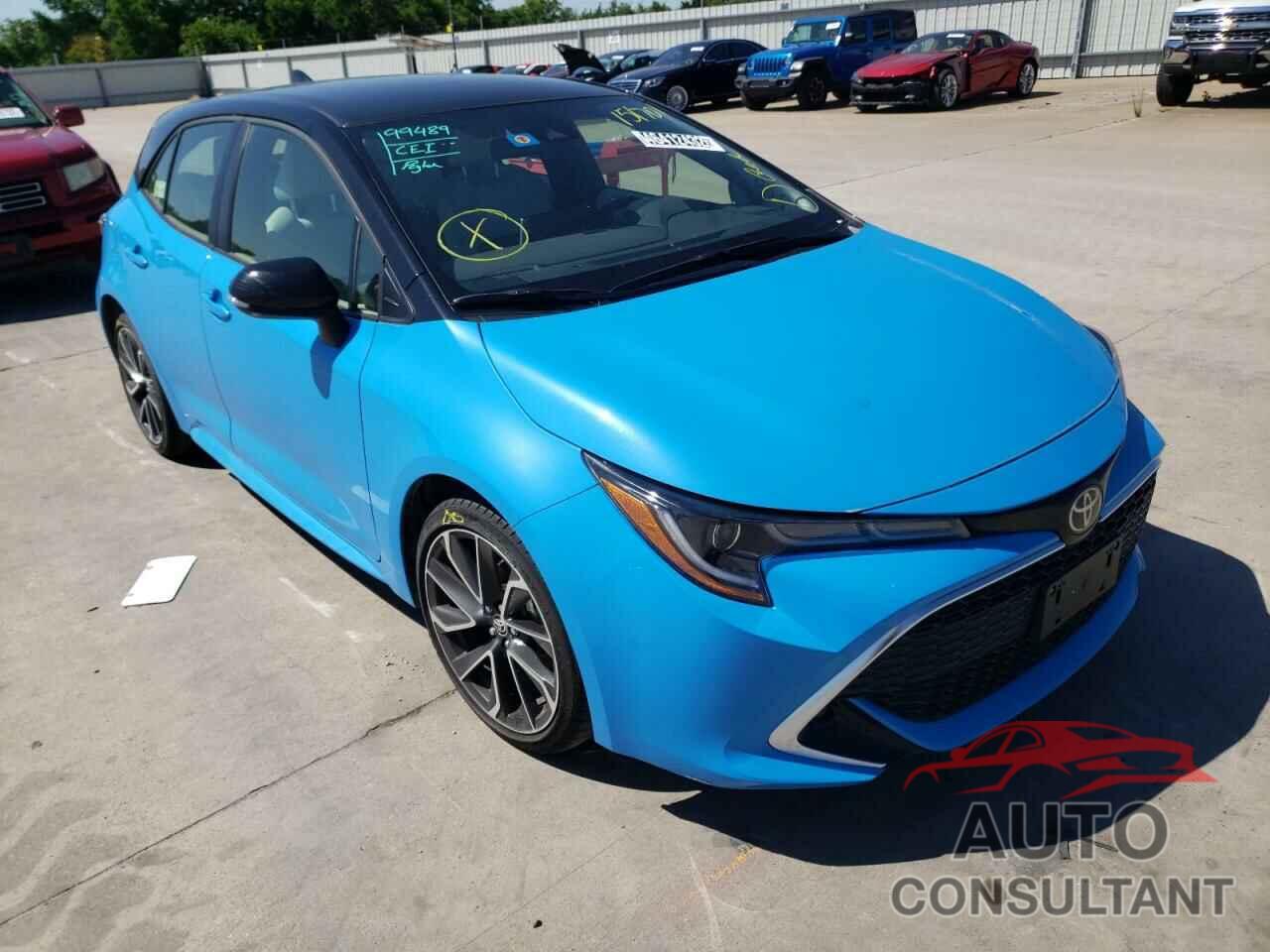 TOYOTA COROLLA 2022 - JTNC4MBE0N3151701