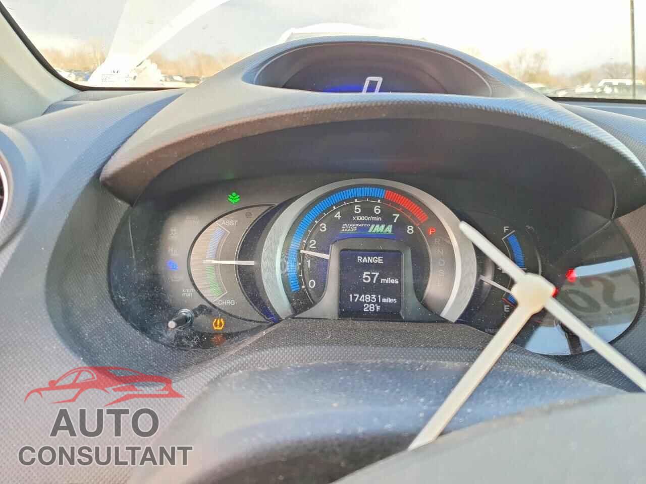HONDA INSIGHT 2011 - JHMZE2H54BS003848