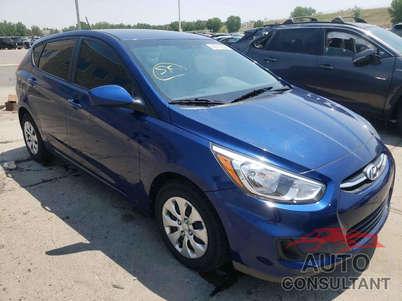HYUNDAI ACCENT 2017 - KMHCT5AE9HU311101