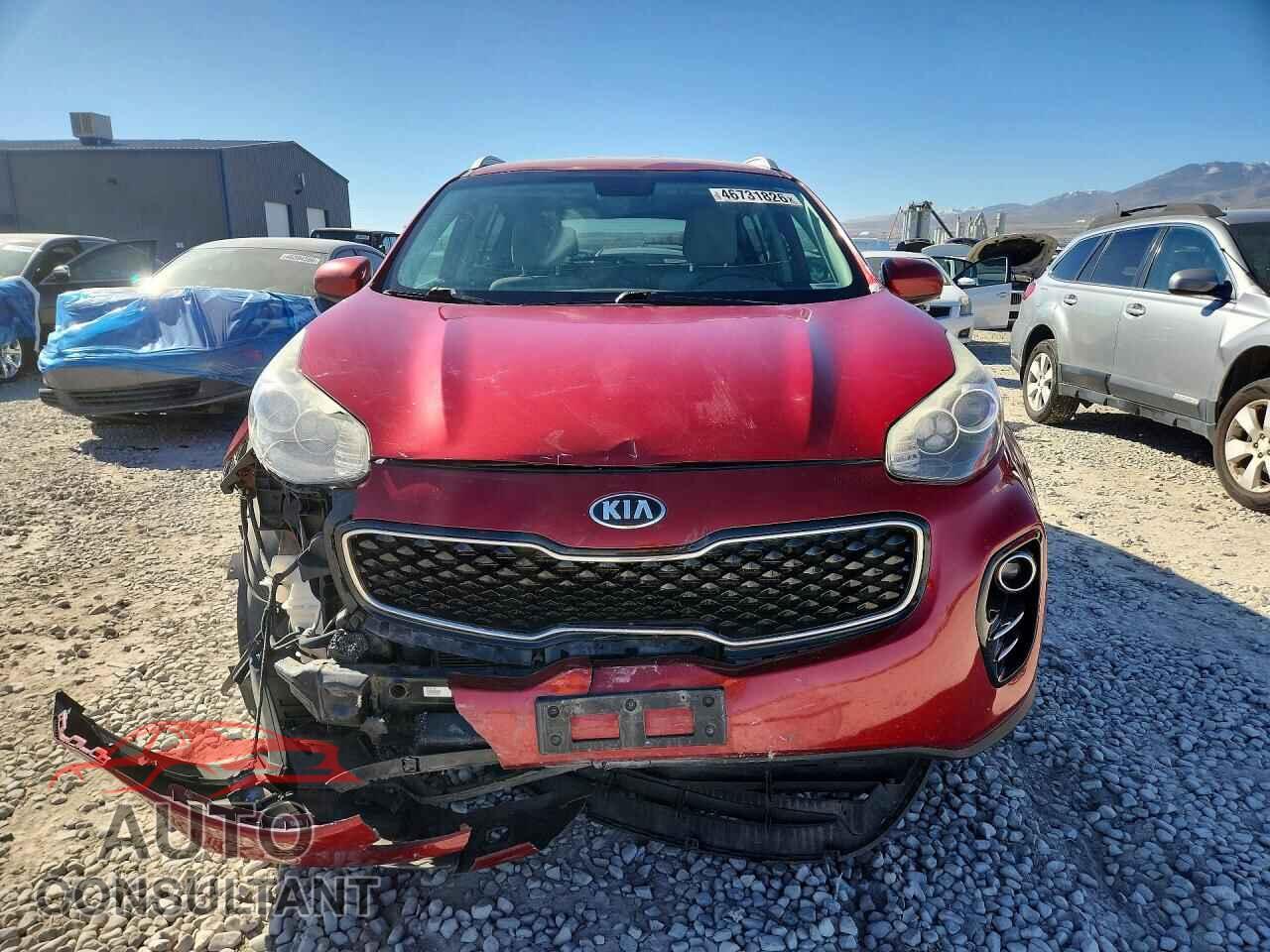 KIA SPORTAGE 2017 - KNDPMCAC3H7240529