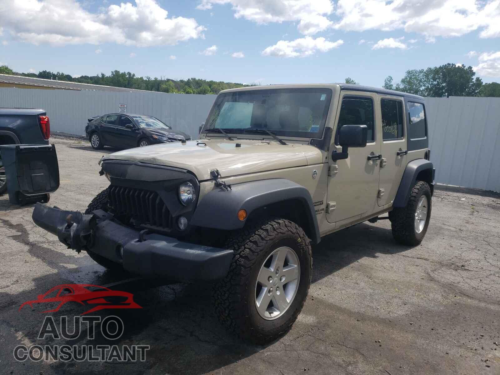 JEEP WRANGLER 2017 - 1C4BJWDG3HL588468