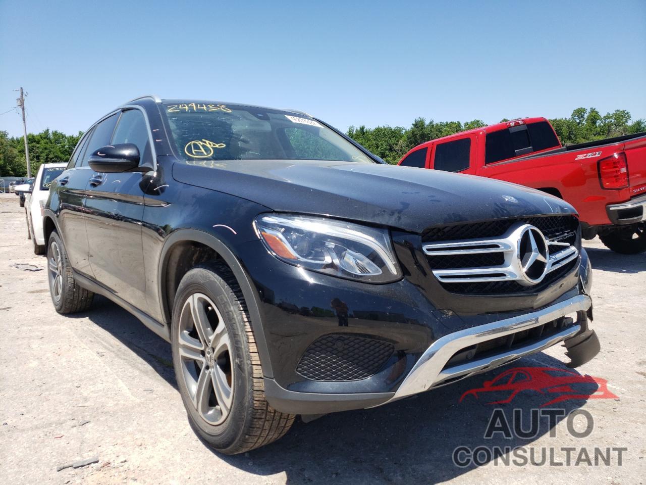 MERCEDES-BENZ GLC-CLASS 2017 - WDC0G4JB4HF249438