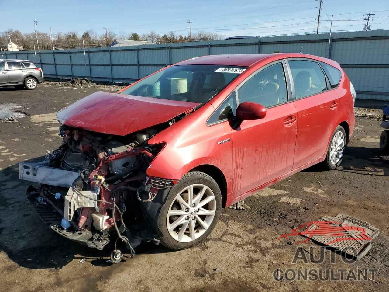TOYOTA PRIUS 2014 - JTDZN3EU7EJ001640
