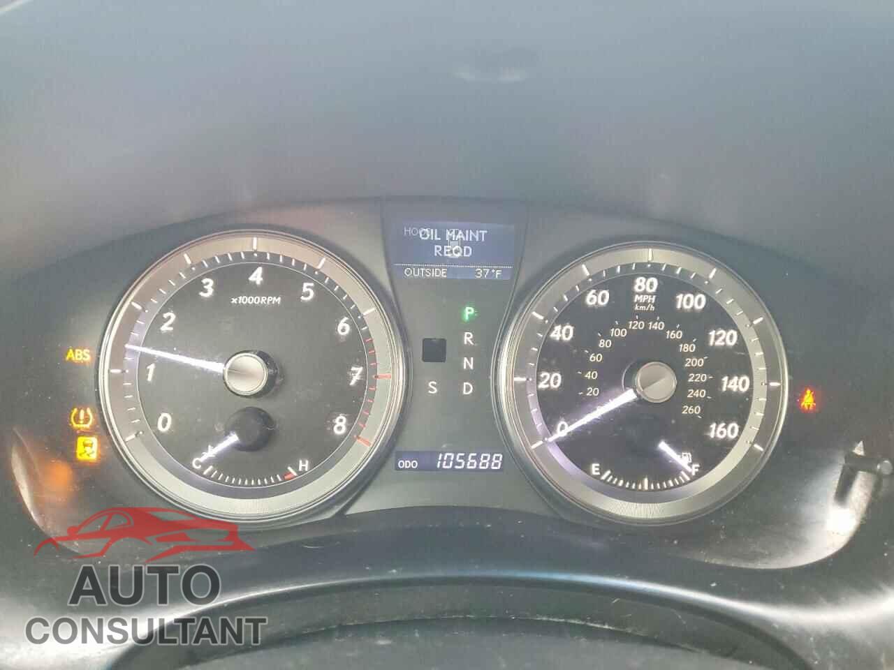 LEXUS ES350 2011 - JTHBK1EG2B2466436