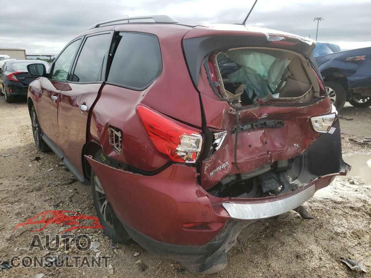 NISSAN PATHFINDER 2017 - 5N1DR2MN5HC624097