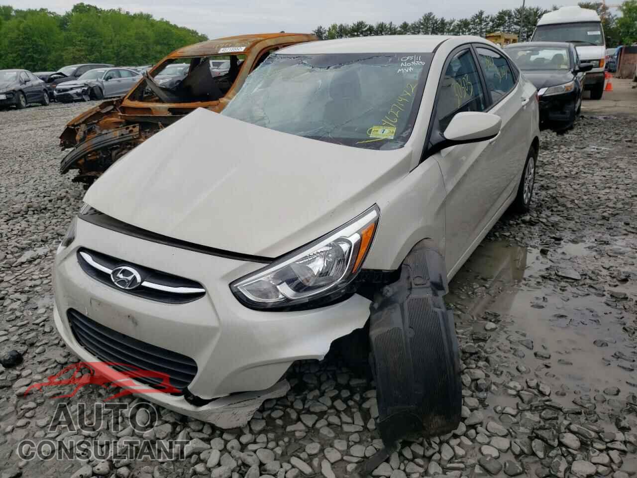 HYUNDAI ACCENT 2016 - KMHCT4AEXGU005694