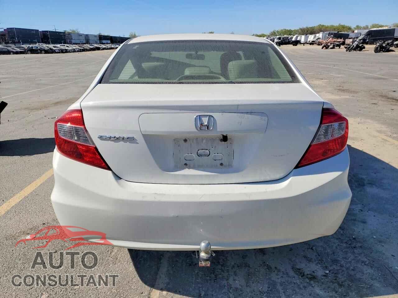 HONDA CIVIC 2012 - 19XFB2F55CE356362