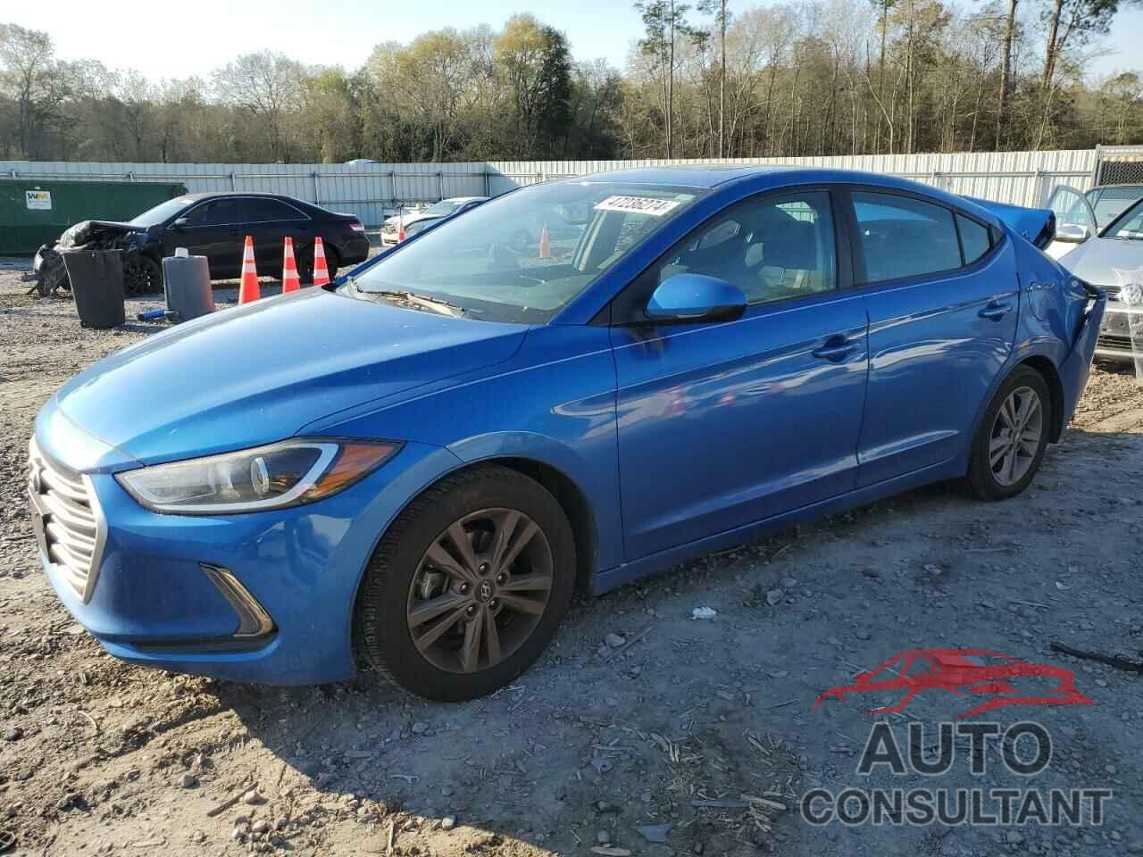 HYUNDAI ELANTRA 2017 - KMHD84LF9HU378528