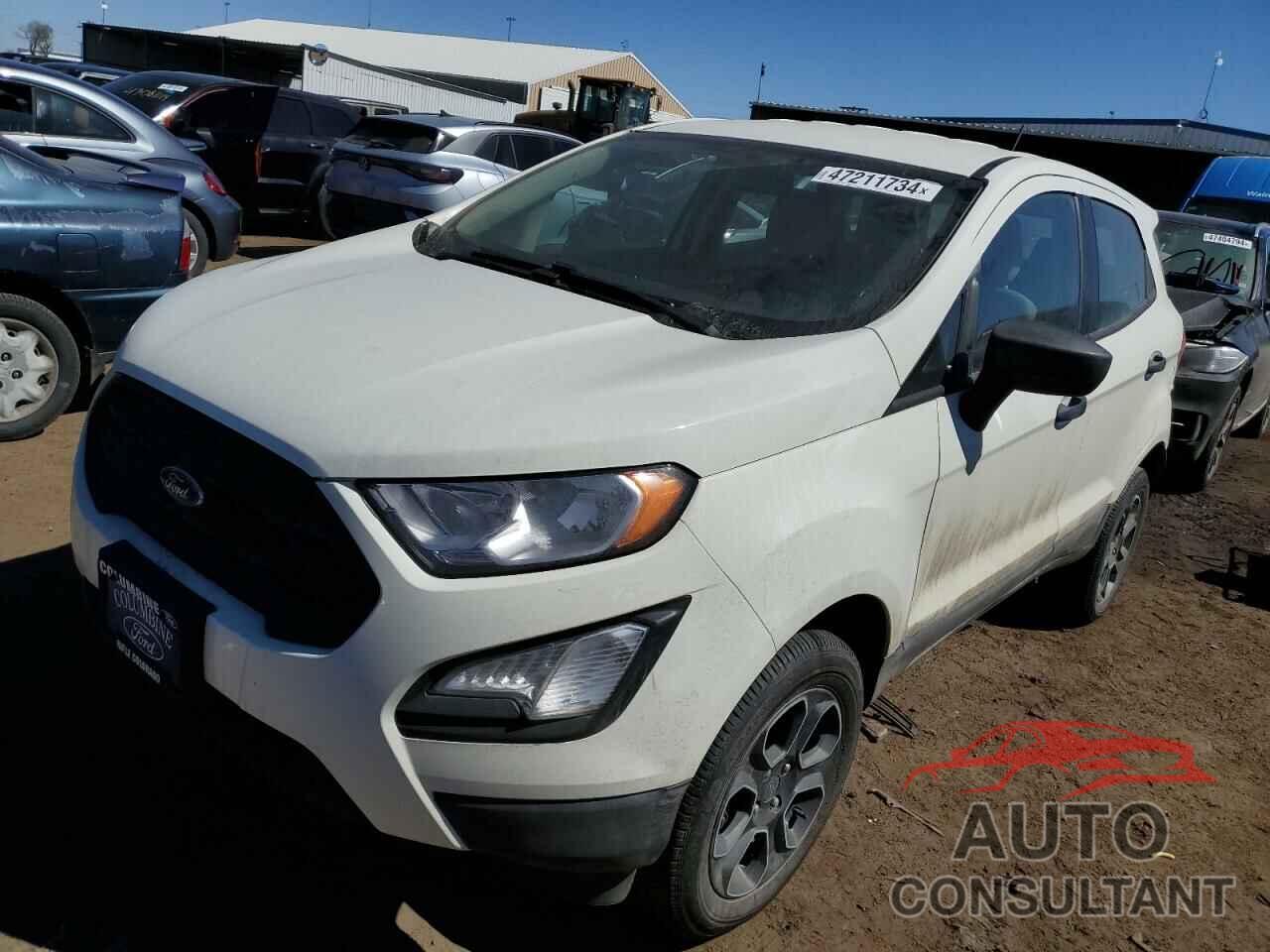 FORD ECOSPORT 2022 - MAJ6S3FL6NC458757