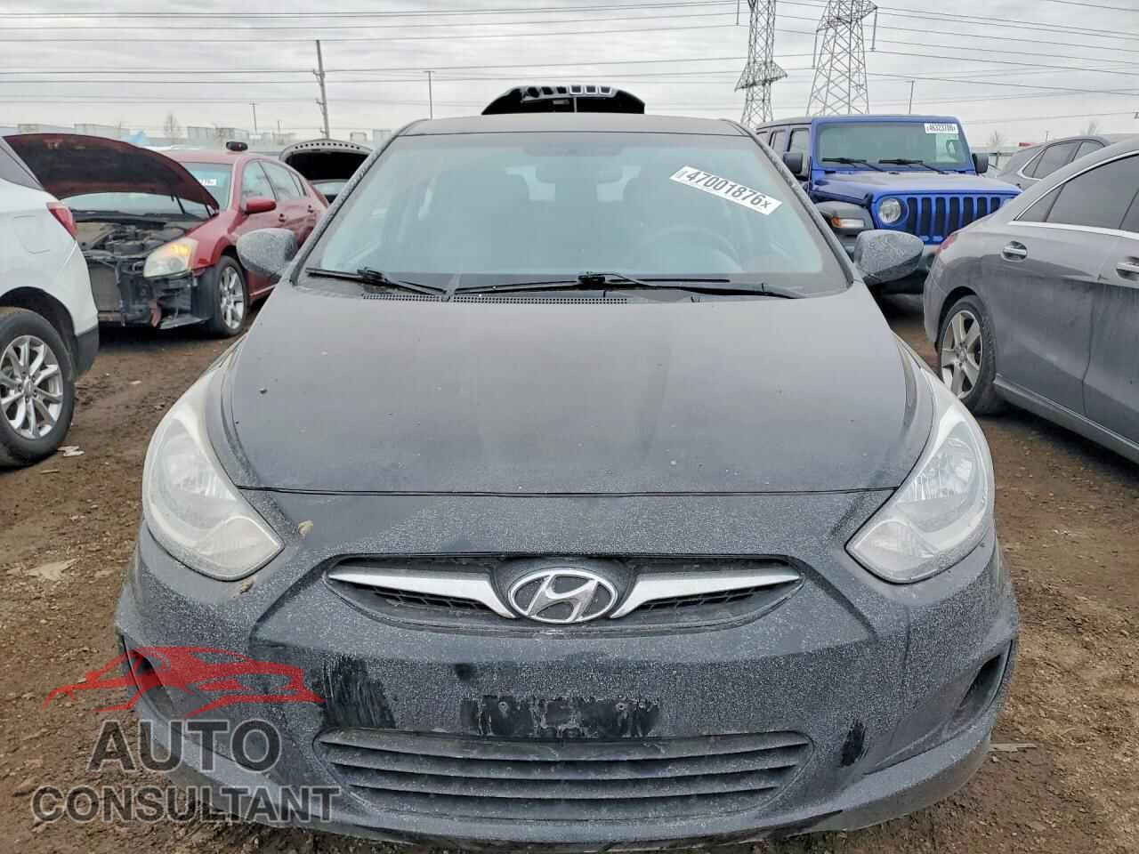 HYUNDAI ACCENT 2013 - KMHCT5AE3DU068735