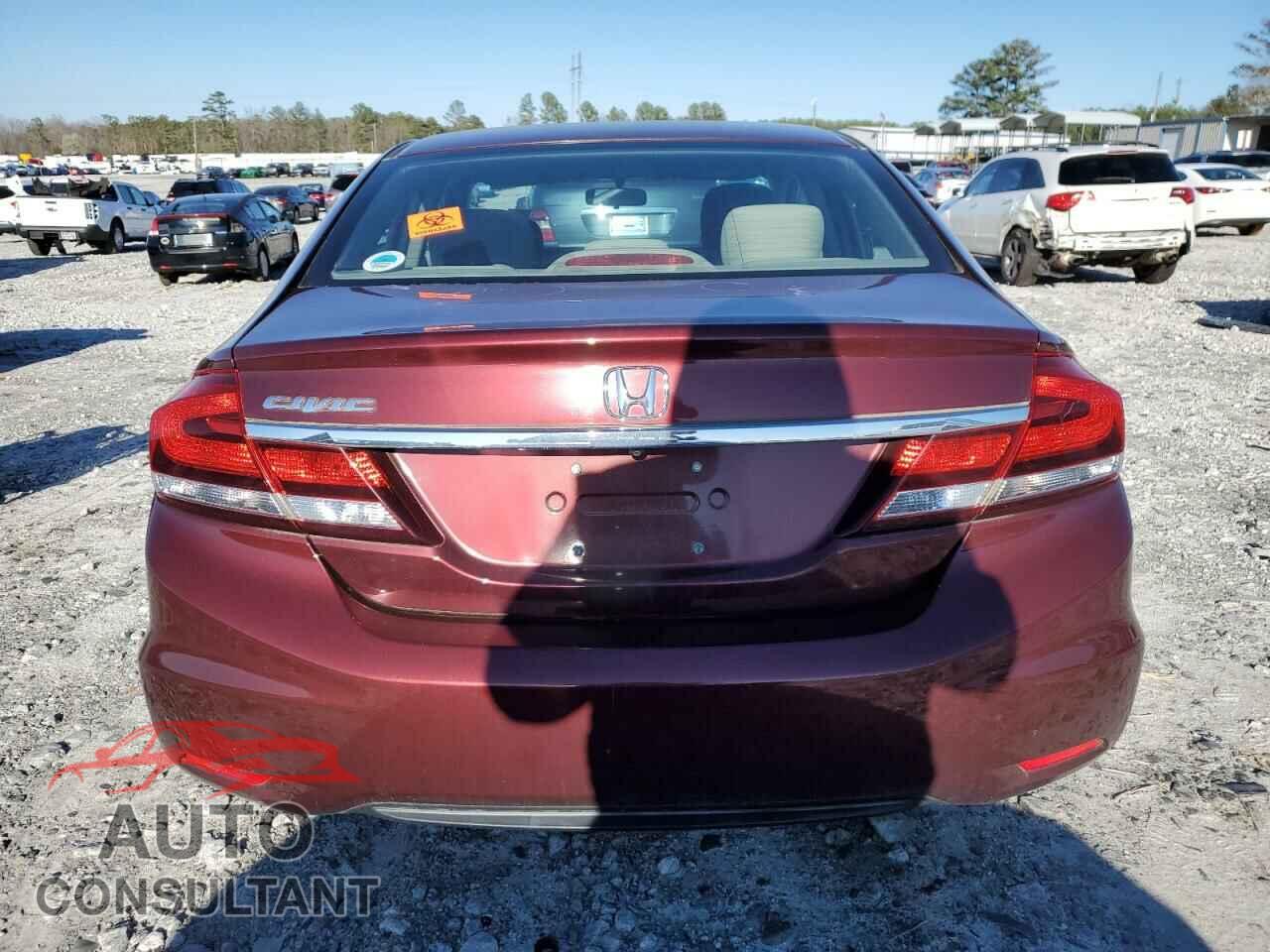 HONDA CIVIC 2013 - 2HGFB2F5XDH600935