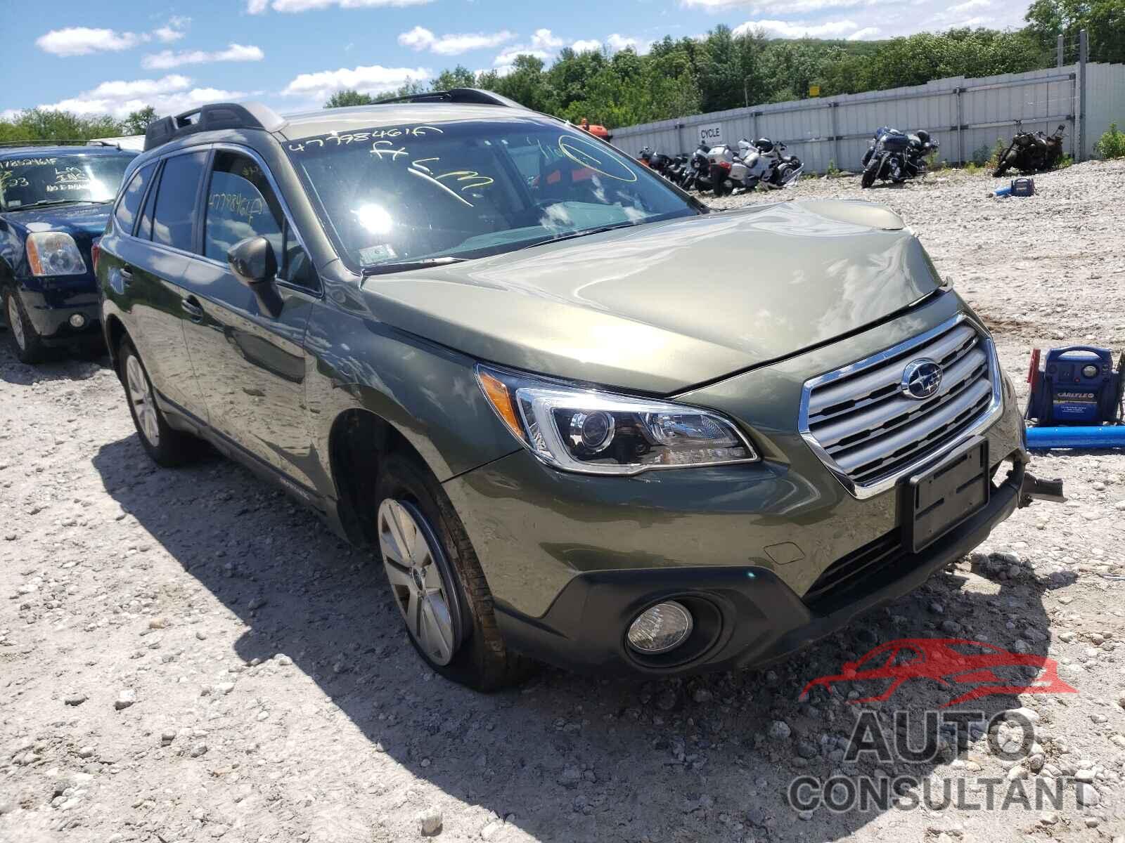 SUBARU OUTBACK 2016 - 4S4BSACC8G3238973