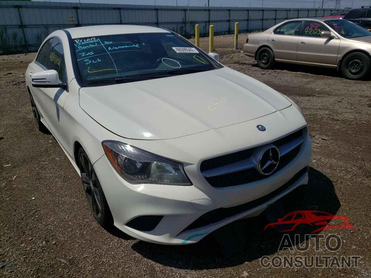 MERCEDES-BENZ CLA-CLASS 2016 - WDDSJ4EBXGN384220